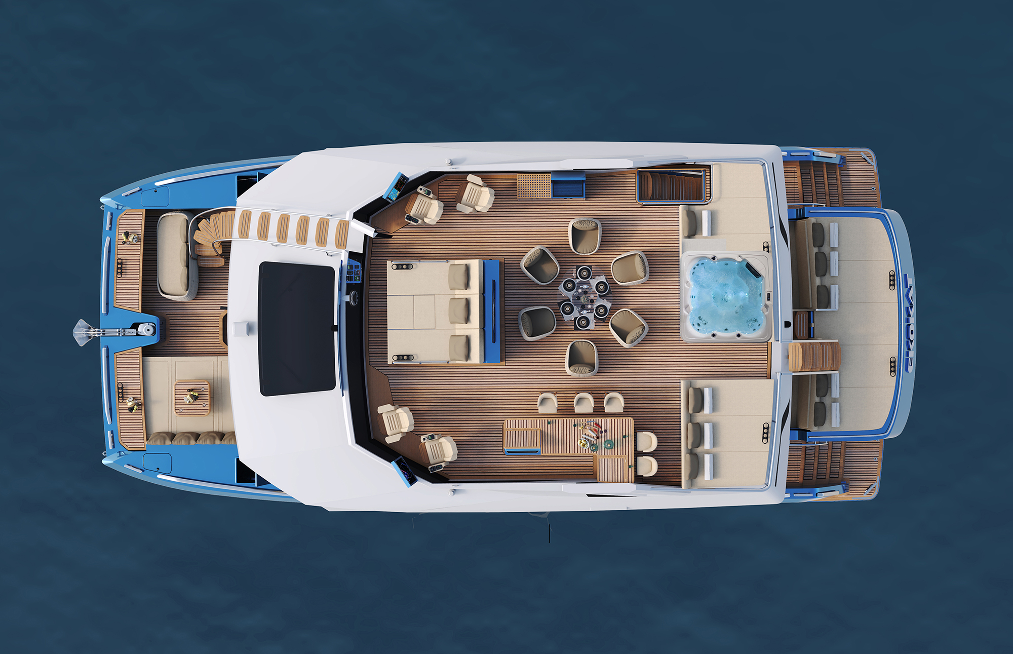 58W Full Beam Sunpad with Jacuzzi