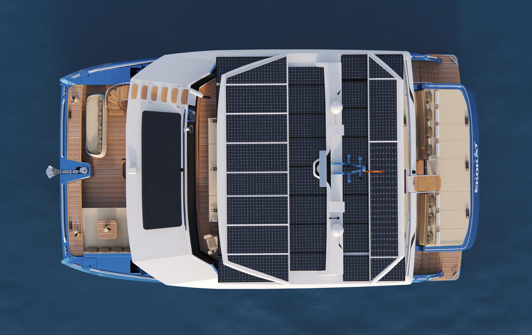 58W Solar Array Retracted